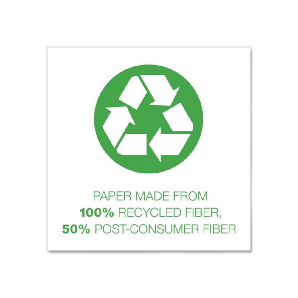 Earthwise by Pendaflex 100% Recycled Manila File Folder, 1/3-Cut Tabs: Assorted, Letter Size, 0.75" Expansion, Manila, 100/BX. Picture 3