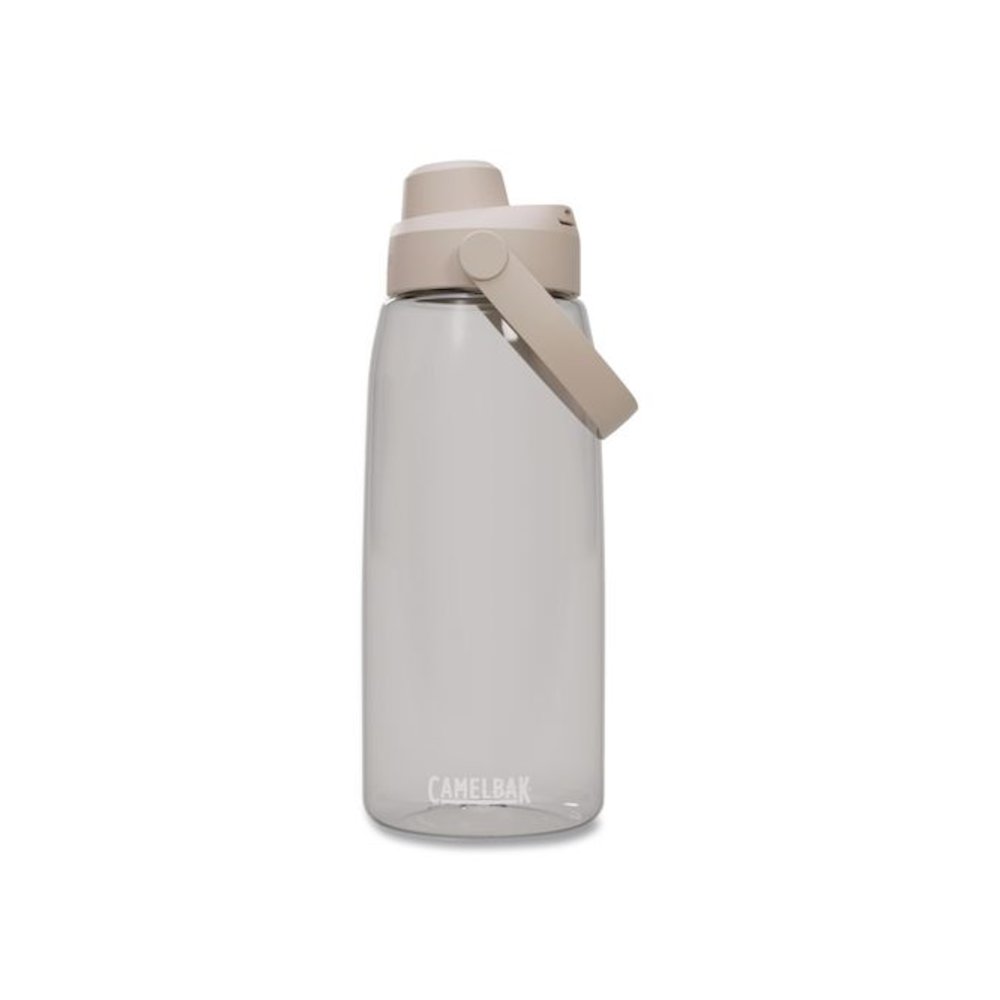 Thrive Chug Plastic Water Bottle, 32 oz, Clear. Picture 1