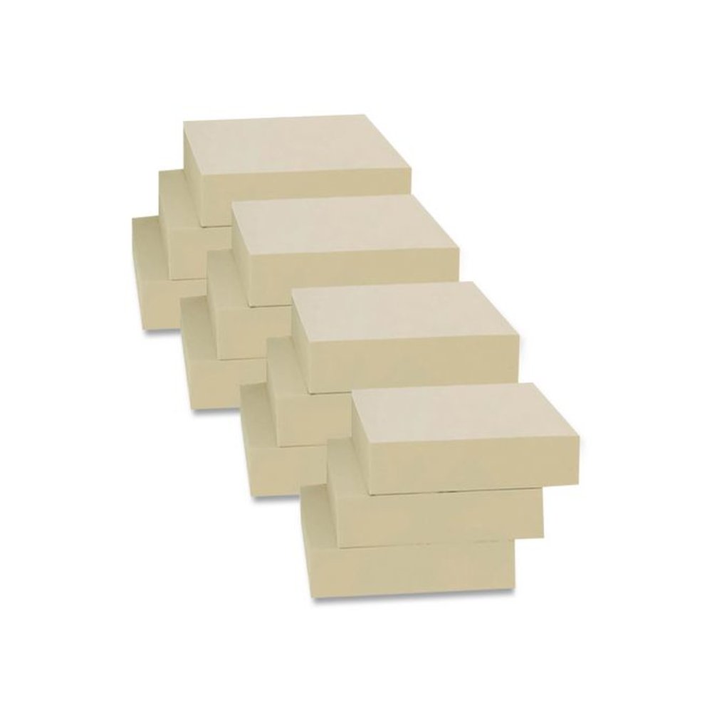 100% Recycled Self-Stick Notes, 1.5" x 2", Yellow, 100 Sheets/Pad, 12 Pads/Pack. Picture 4