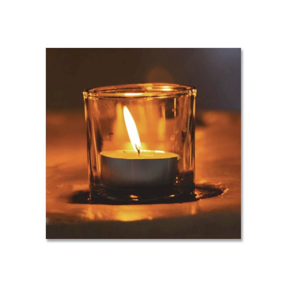Tealight Candle, 5 Hour Burn, 0.5"h, White, 50/Pack, 10 Packs/Carton. Picture 5