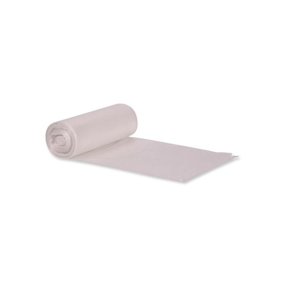 High-Density Waste Can Liners, 4 gal, 6 mic, 17" x 18", Natural, 2,000/Carton. Picture 4