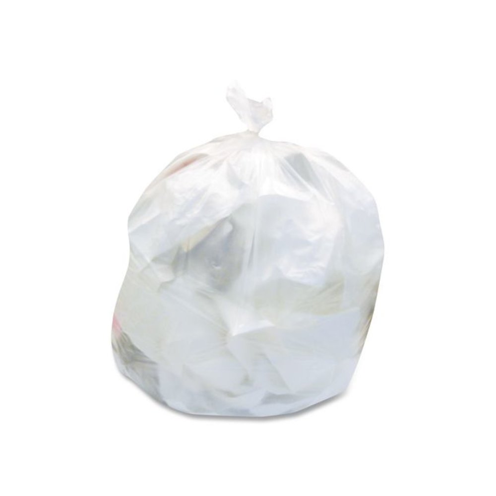 High-Density Waste Can Liners, 4 gal, 6 mic, 17" x 18", Natural, 2,000/Carton. Picture 2