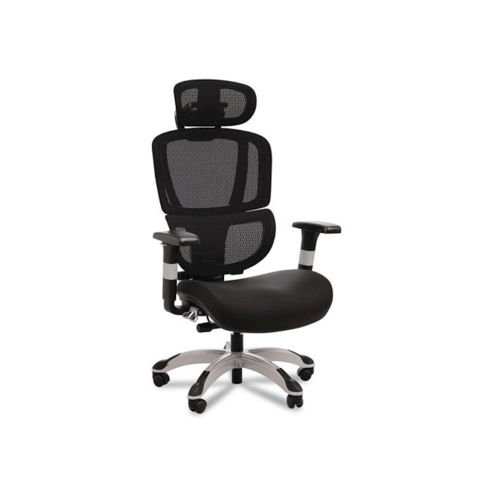 Minverva Pro Multifunction Chair, Supports Up to 275 lb, 17.7" to 21.4" Seat Height, Black Seat, Black Back, Black Base. Picture 1