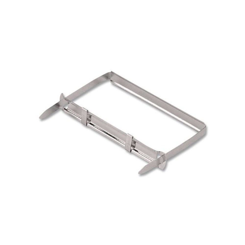 Two-Prong File Fastener Sets, 2" Capacity, 2.75" Center to Center, Silver, 50/Box. Picture 4