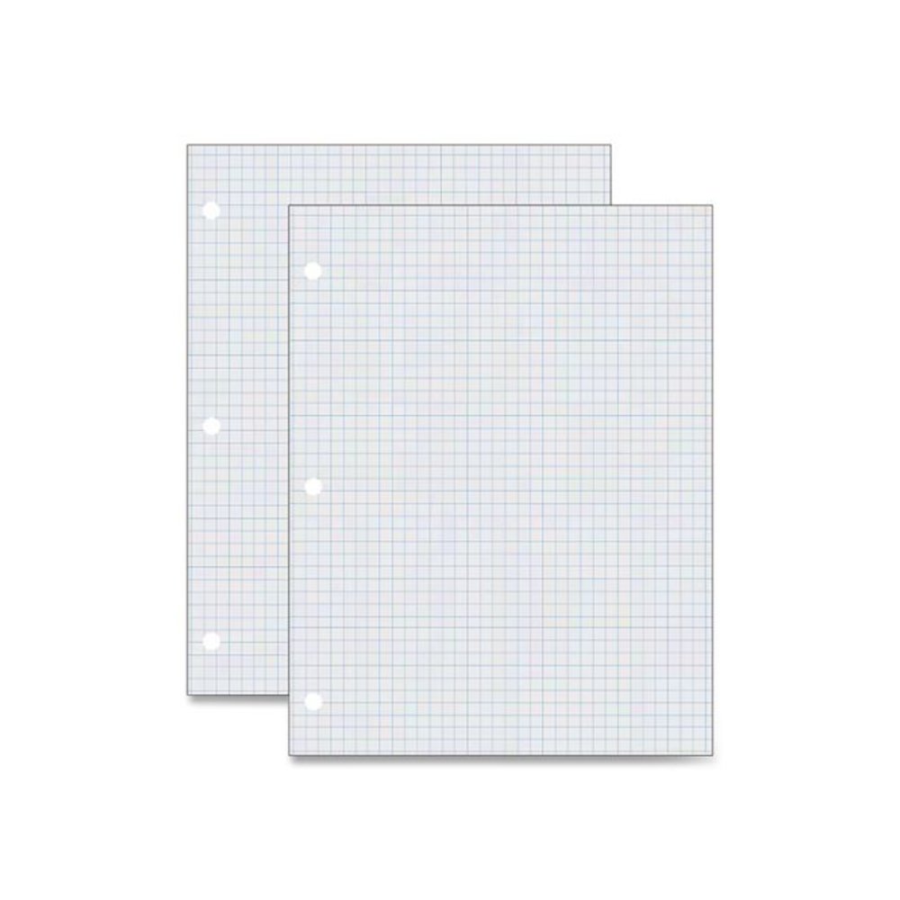 Composition Paper, 3-Hole, 8.5 x 11, 1/4", Quadrille: 4 sq/in, 500 Sheets/Ream. Picture 4