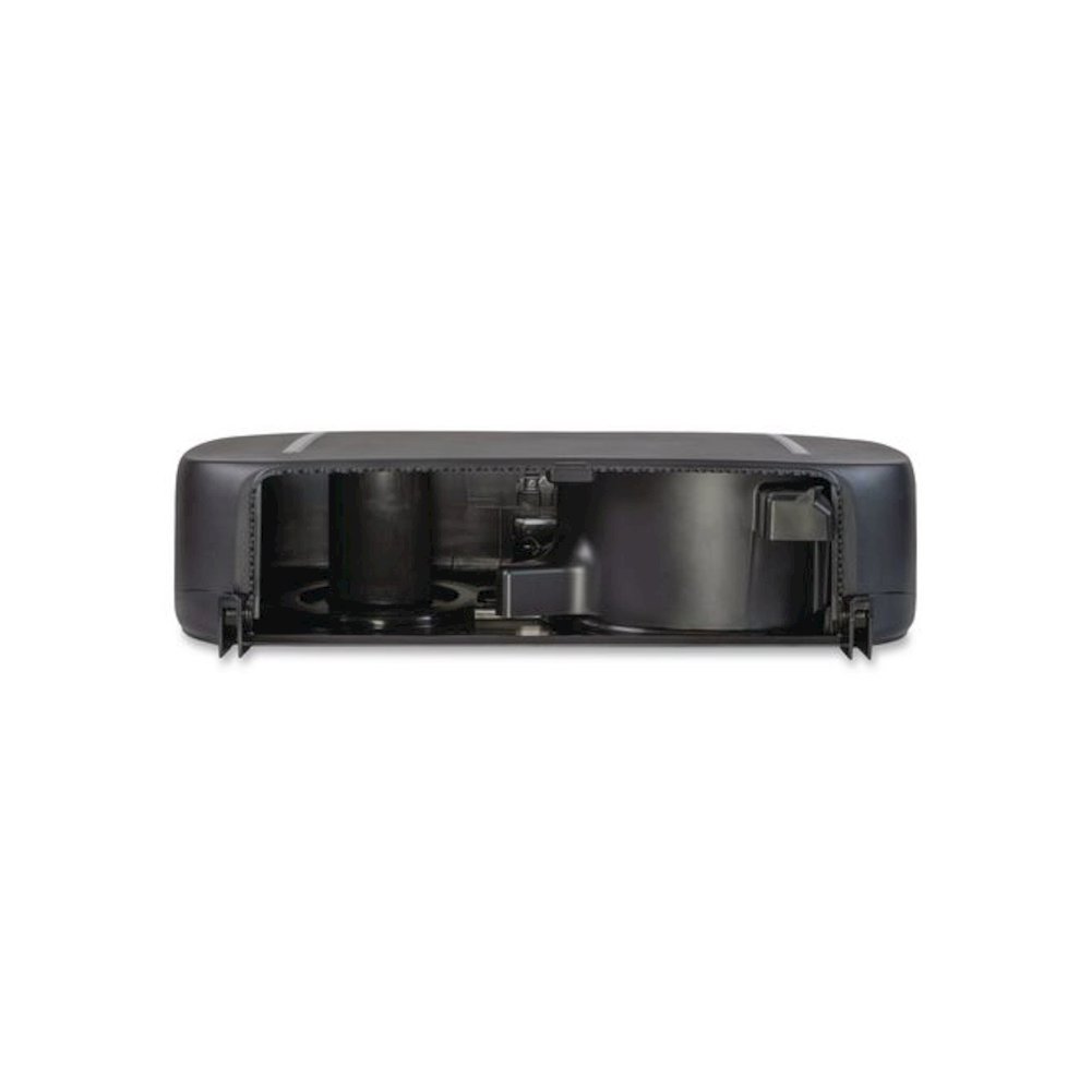 Twin JBT Tissue Dispenser, 11.6 x 4.84 x 19.95, Black. Picture 2