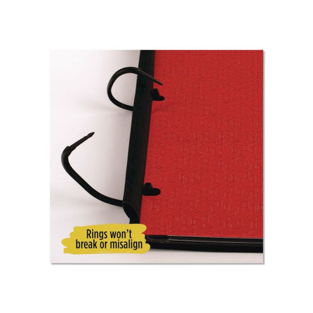 FLEX Notebinder, 1" TechLock Rings, 3-Subject, Medium/College Rule, Randomly Assorted Cover Colors, (120) 11 x 8.5 Sheets. Picture 9