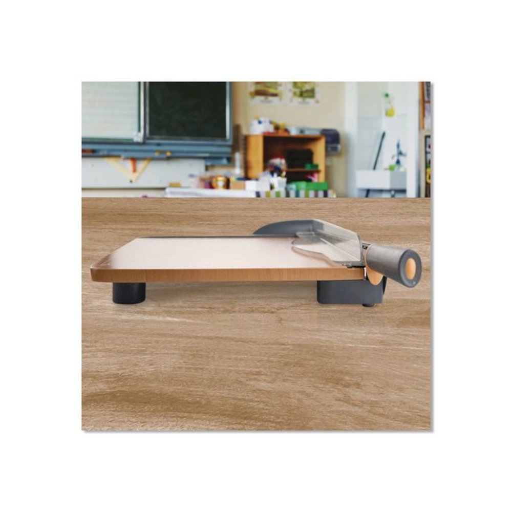 TrimAir Guillotine Paper Cutter, 30 Sheets, 12" Cut Length, 14.13 x 20.25. Picture 2