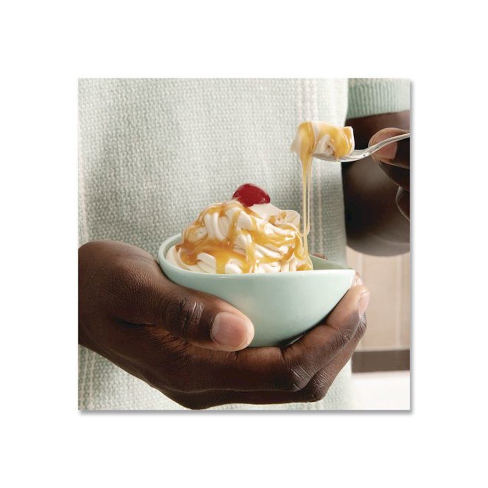 Ice Cream Pod, Salted Caramel, 5.2 oz Single Serve Pod for ColdSnap Machine, 12/Carton. Picture 3