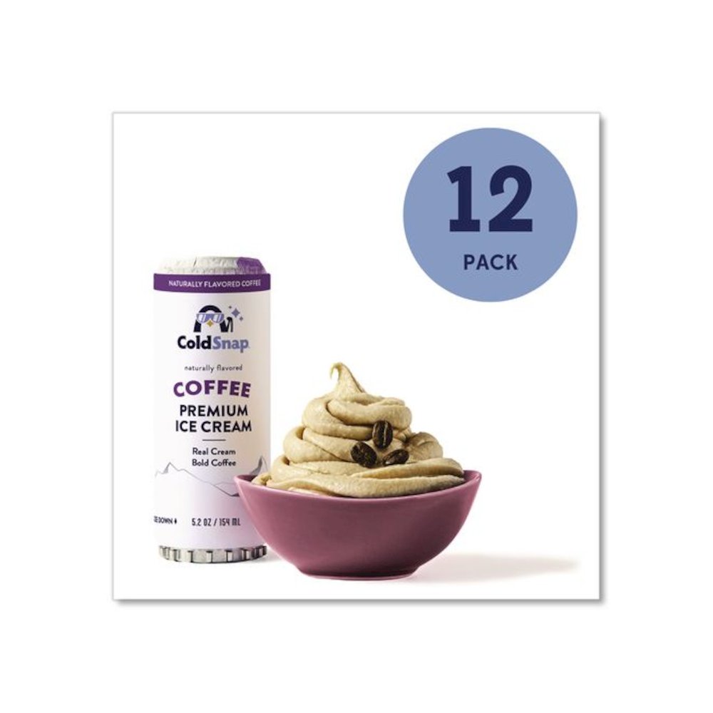 Ice Cream Pod, Coffee, 5.2 oz Single Serve Pod for ColdSnap Machine, 12/Carton. Picture 2