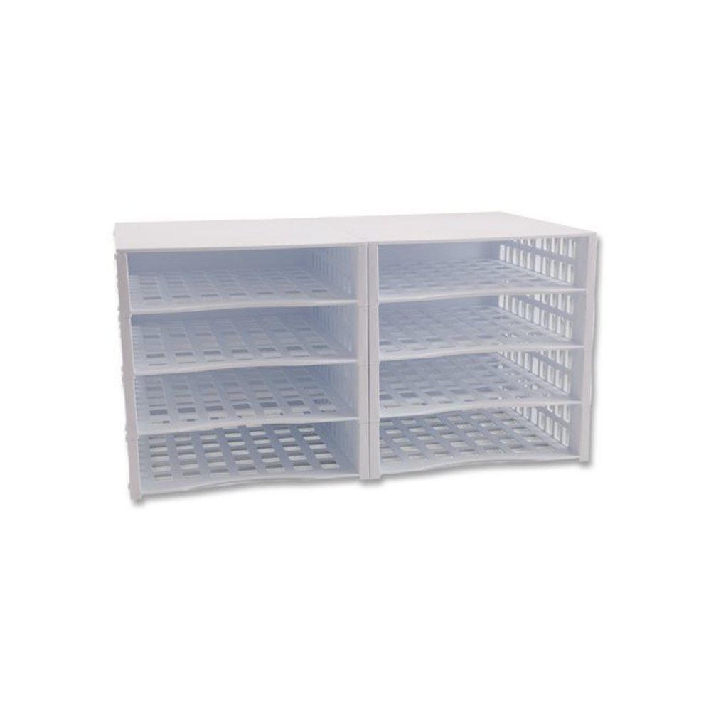 Literature Organizer, 8 Sections, 21 x 12.25, White. Picture 1