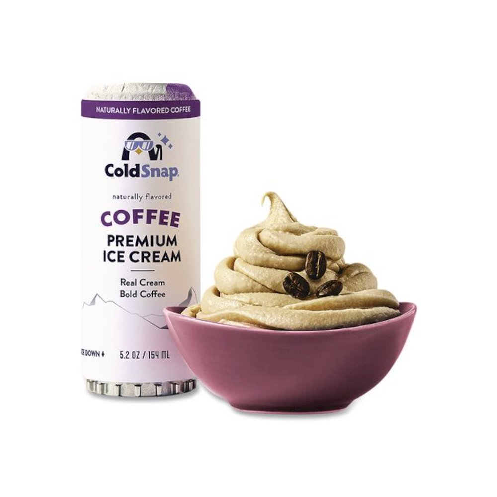Ice Cream Pod, Coffee, 5.2 oz Single Serve Pod for ColdSnap Machine, 12/Carton. Picture 5