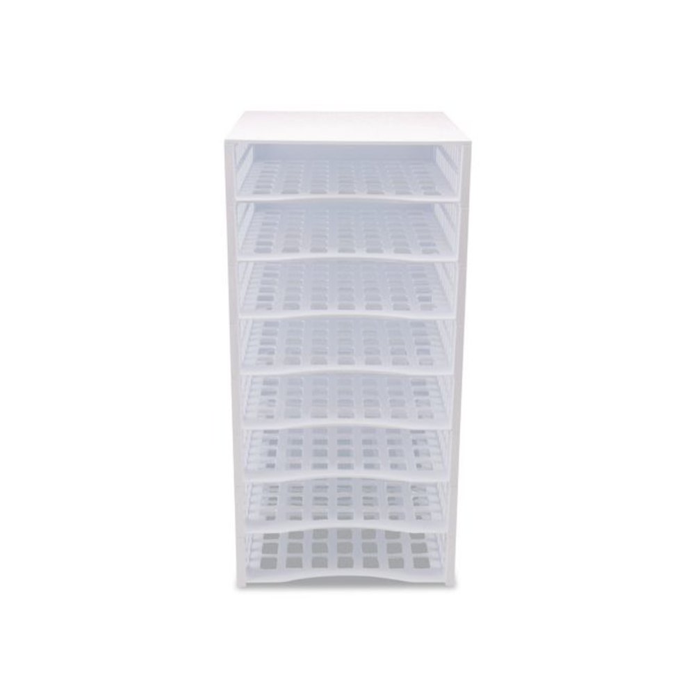 Literature Organizer, 8 Sections, 21 x 12.25, White. Picture 5