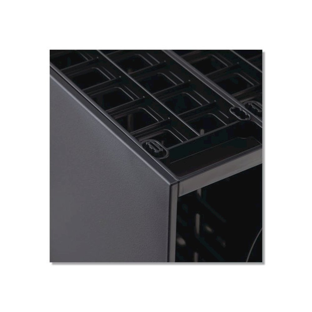 Literature Organizer, 8 Sections, 21 x 12.25, Black. Picture 8