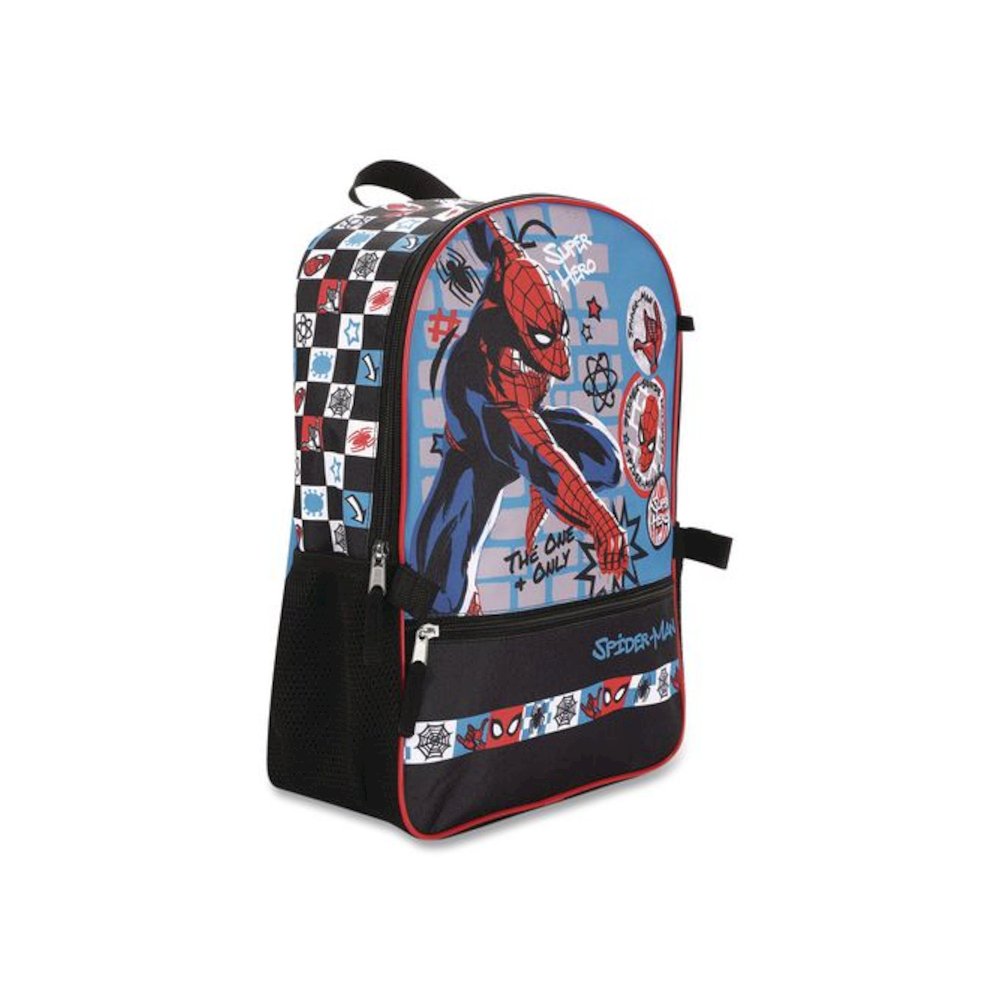 Spiderman Kids 5-Piece Backpack Set, 16", Multicolor. Picture 5
