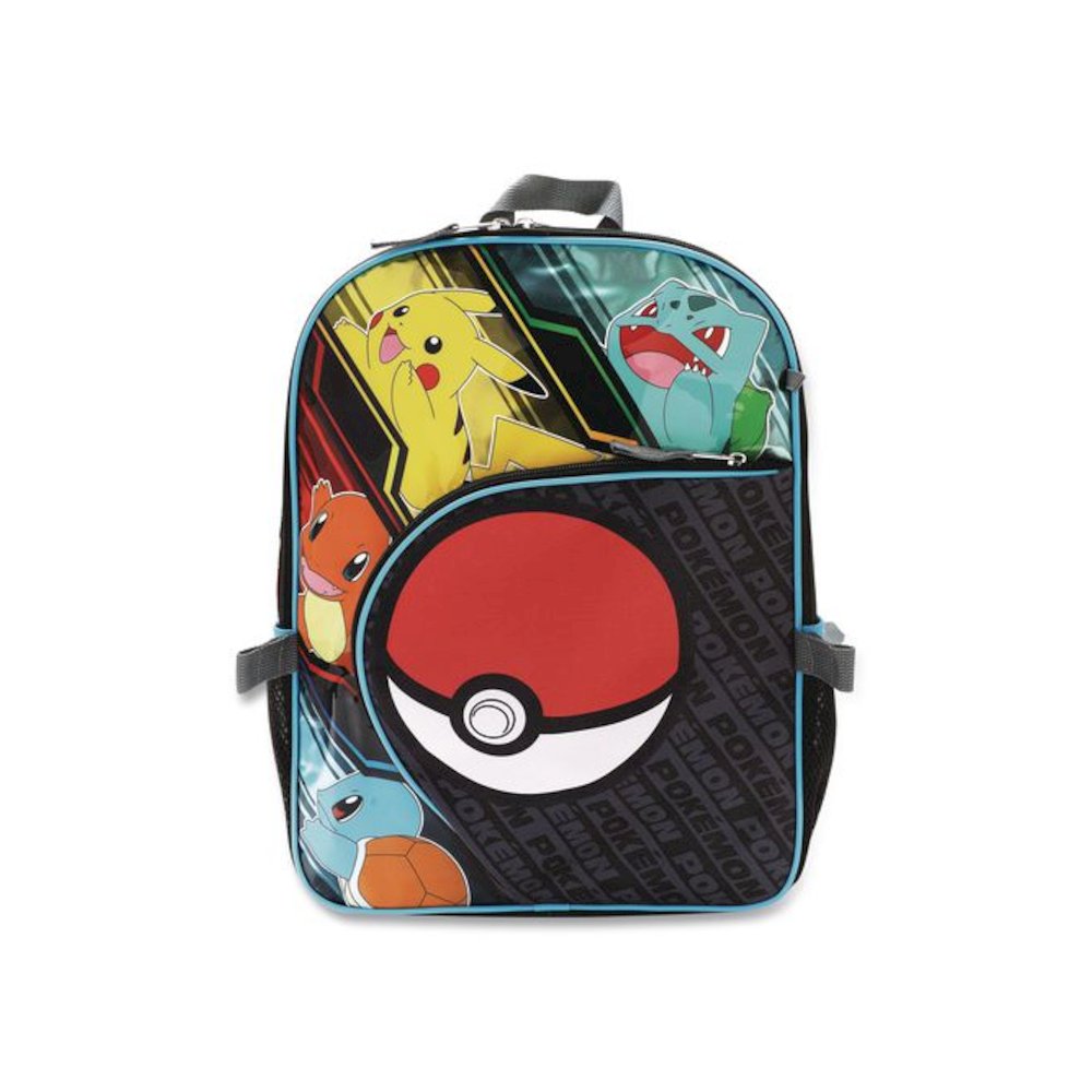 Pokemon Kids 5-Piece Backpack Set, Multicolor. Picture 3