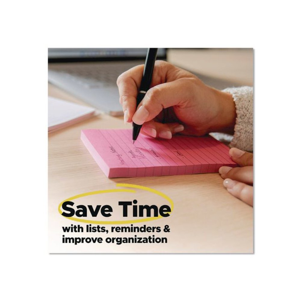 Pop-up Notes Summer Joy Collection Colors, Cabinet Pack, 3" x 3", Assorted Colors, 90 Sheets/Pad, 18 Pads/Pack. Picture 7