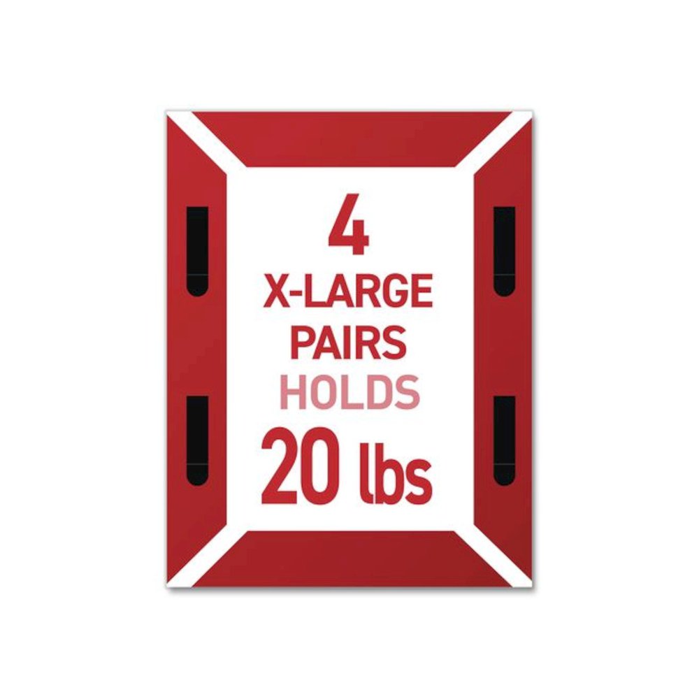Damage-Free Hanging Picture Hanging Strip Pairs, (8) XL (0.86 x 4.37), (6) L (0.75" x 3.65"), (2) Med (0.75 x 2.75), Black. Picture 2