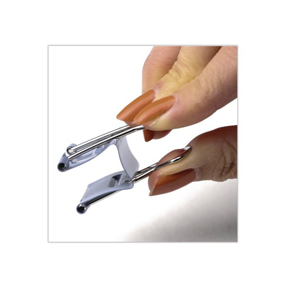EZ Binder Clips, (25) Small (0.75"), (25) Medium (1.25"), (5) Large (2"), Gray, 55/Pack. Picture 4