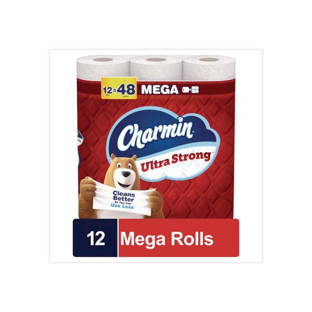 Ultra Strong Bathroom Tissue, Septic Safe, 2-Ply, White, 220 Sheets/Roll, 12 Rolls/Pack. Picture 2