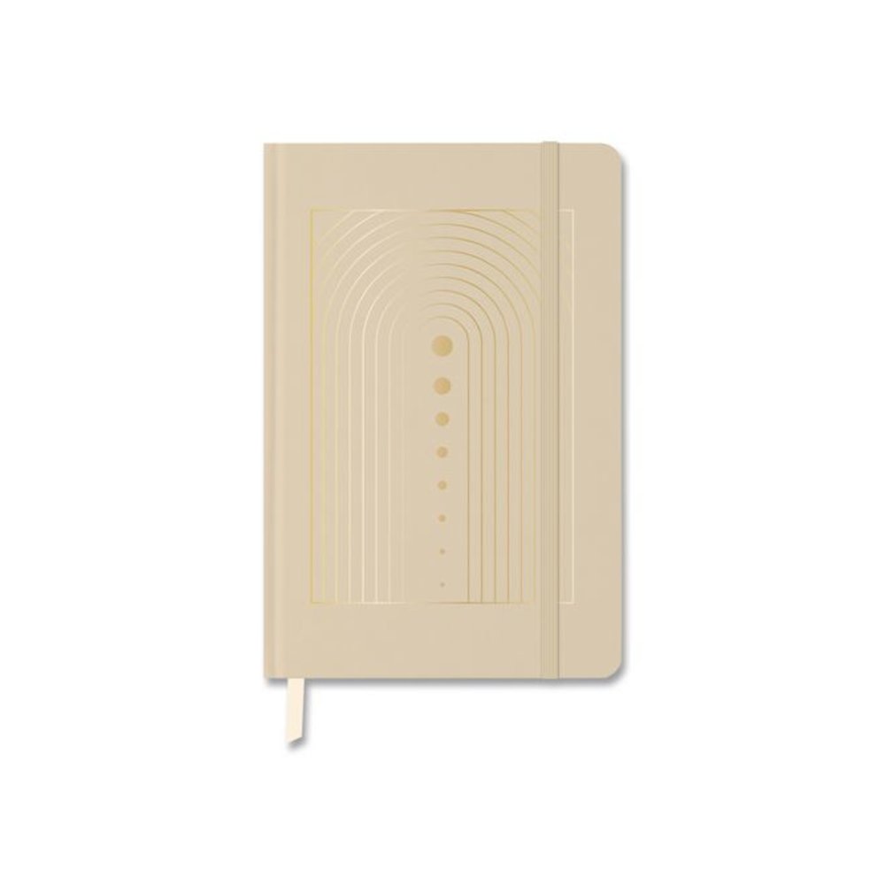 Hardcover Journal, (3) Elegant Geo Gold-Foil Patterns, Medium/College Rule, Assorted Colors, (64) 8.25 x 5.5 Sheets, 3/Pack. Picture 6