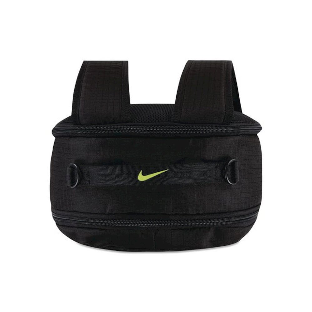 Russell Wilson Nike Pro Laptop Backpack, Fits Devices Up to 17", 13 x 7 x 19, Black/Green. Picture 7