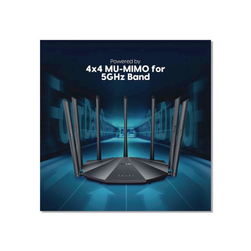 AC23 AC2100 Dual-Band Gigabit Wireless Router, 4 Ports, Dual-Band 2.4 GHz/5 GHz. Picture 7