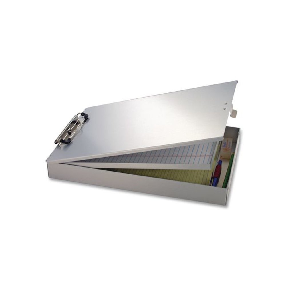 Cruiser Mate Aluminum Storage Clipboard, 0.5" Clip Capacity, Holds 8.5 x 11 Sheets, Silver. Picture 5