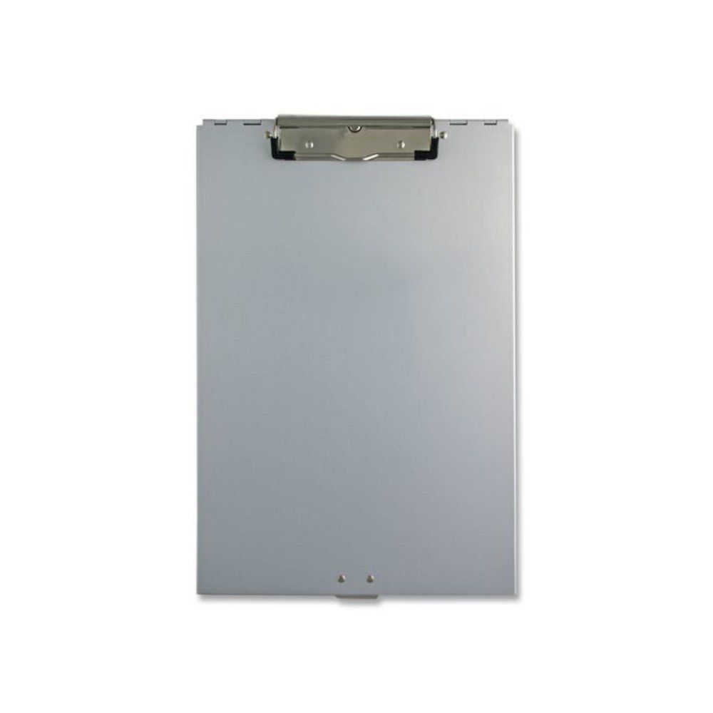 Cruiser Mate Aluminum Storage Clipboard, 0.5" Clip Capacity, Holds 8.5 x 11 Sheets, Silver. Picture 1