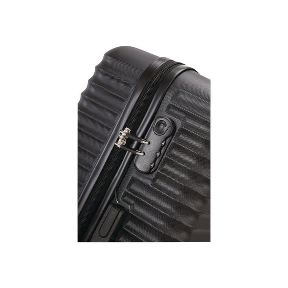 VOYAGE Vertice ABS 2-Piece Luggage Set, Black. Picture 5
