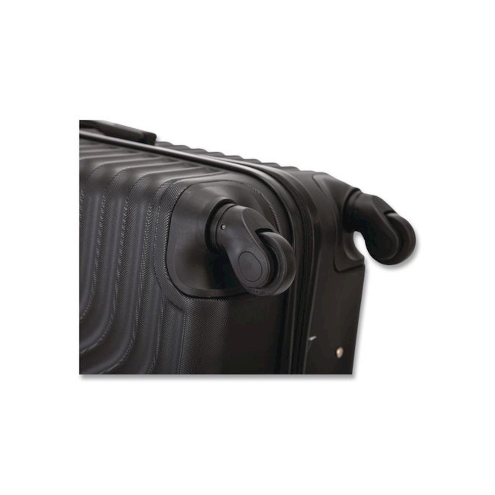 VOYAGE Vertice ABS 2-Piece Luggage Set, Black. Picture 6