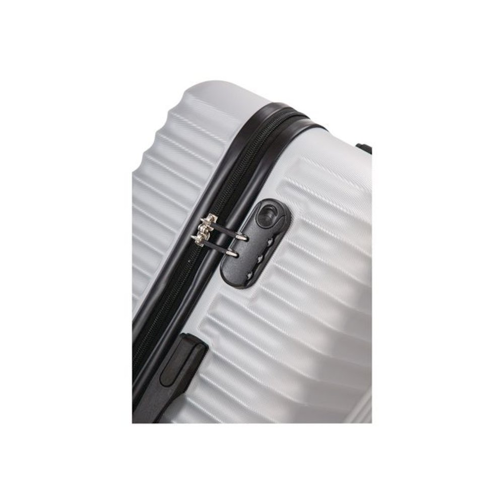 VOYAGE Vertice ABS 2-Piece Luggage Set, Silver. Picture 6