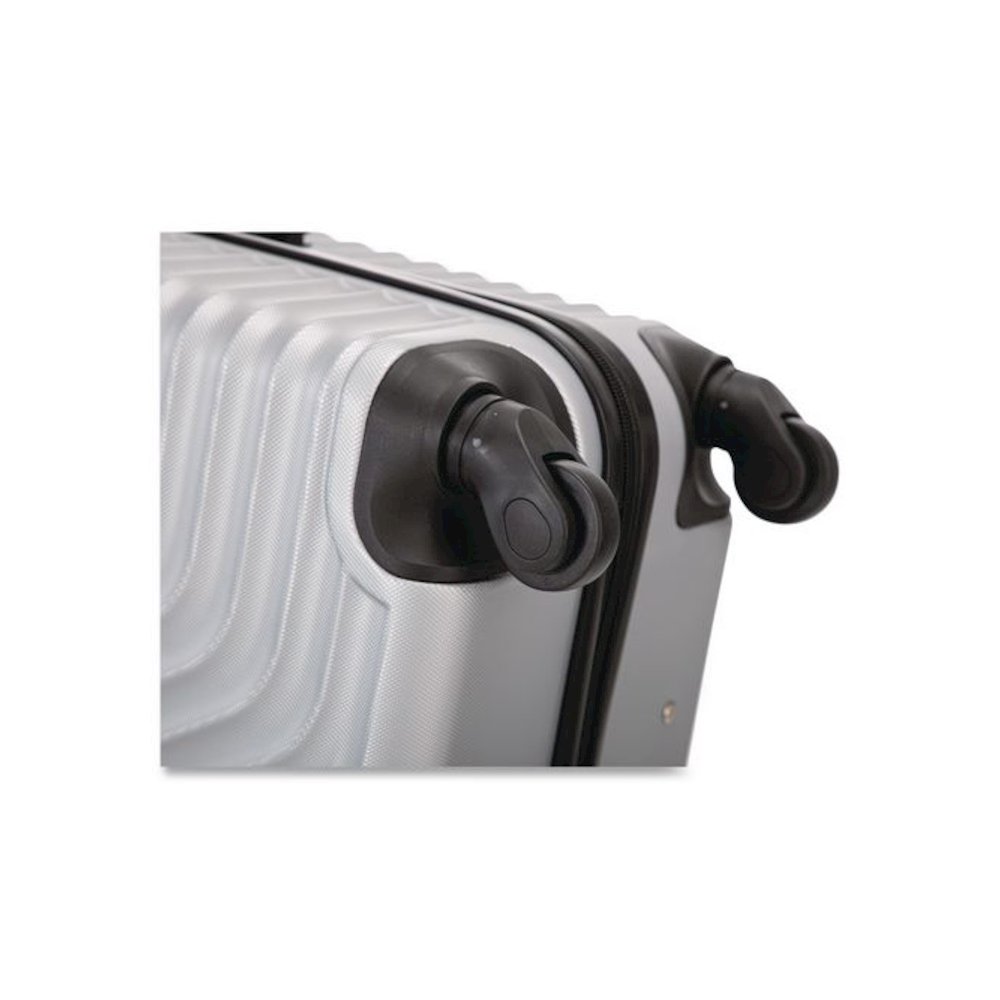 VOYAGE Vertice ABS 2-Piece Luggage Set, Silver. Picture 8