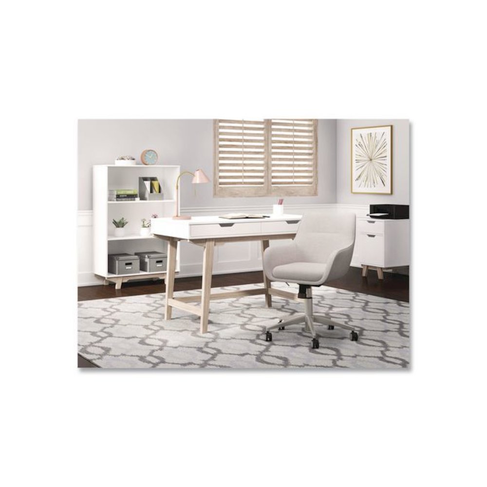 Whitney 2-Drawer Lateral File Cabinet, Letter/Legal Size File Drawers, 23.75" x 20" x 31.25", White. Picture 5