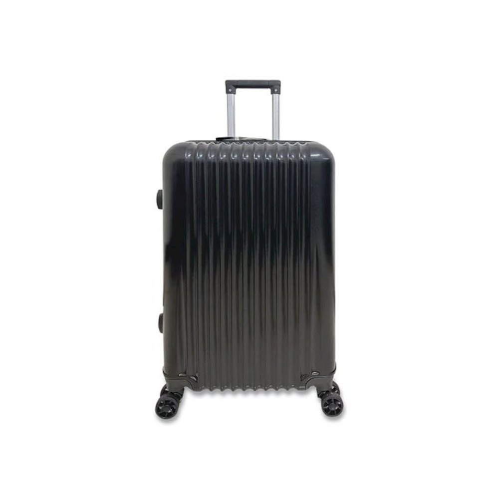 FORTE Banda ABS 3-Piece Luggage Set, Black. Picture 2