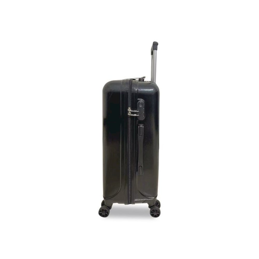FORTE Banda ABS 3-Piece Luggage Set, Black. Picture 4