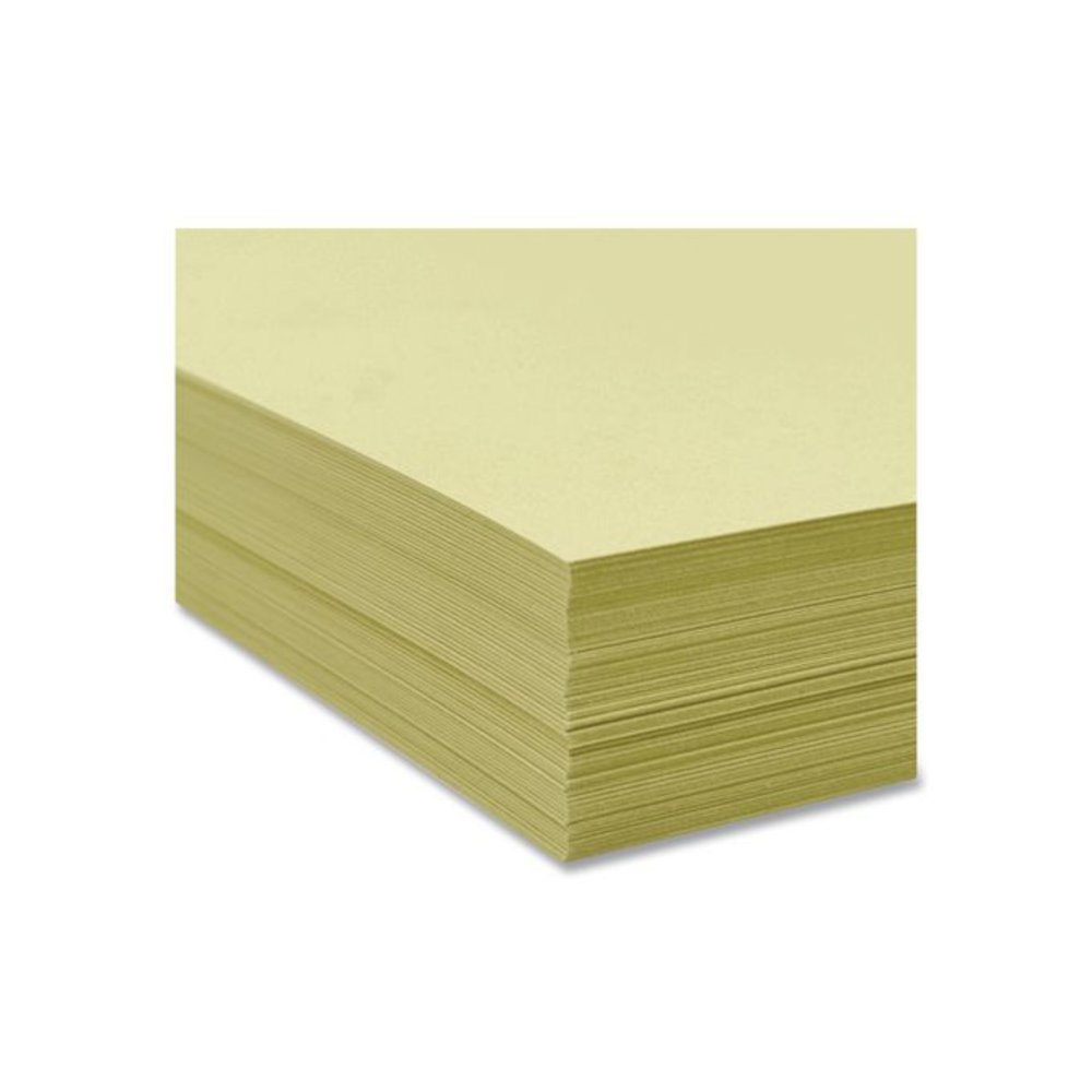 Colors 30% Recycled Multipurpose Color Paper, 20 lb Bond Weight, 8.5 x 14, Canary, 500 Sheets/Ream, 10 Reams/Carton. Picture 3