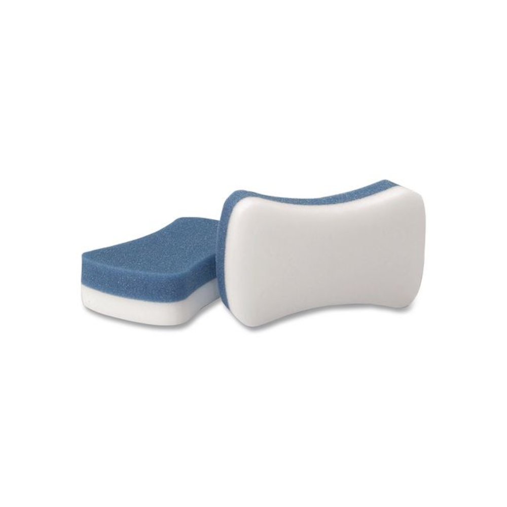 Whiteboard Eraser, 4.8 x 2.3 x 1.2, Blue/White, 2/Pack. Picture 4