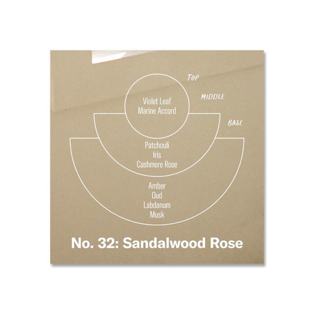 Sandalwood Rose Soy Candle, 40 to 50 Hours Burn Time, 2.9" d x 3.5" h, 7.2 oz, Amber. Picture 3