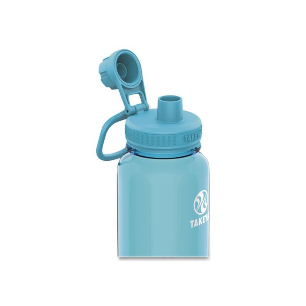 Tritan Plastic Water Bottle, 40 oz, Breezy Blue. Picture 2