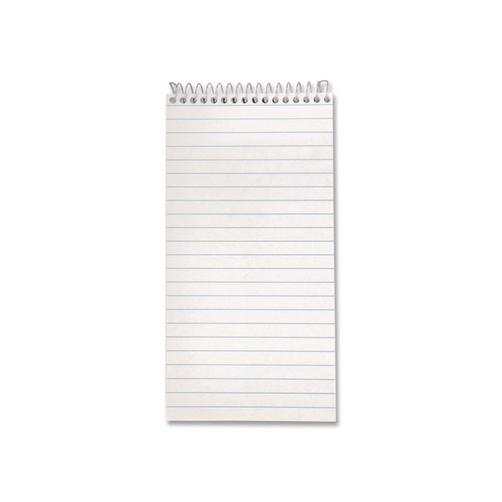 Earthwise by Ampad Recycled Reporter's Notepad, White Cover, Gregg Rule, (70) White 4 x 8 Sheets, Dozen. Picture 2