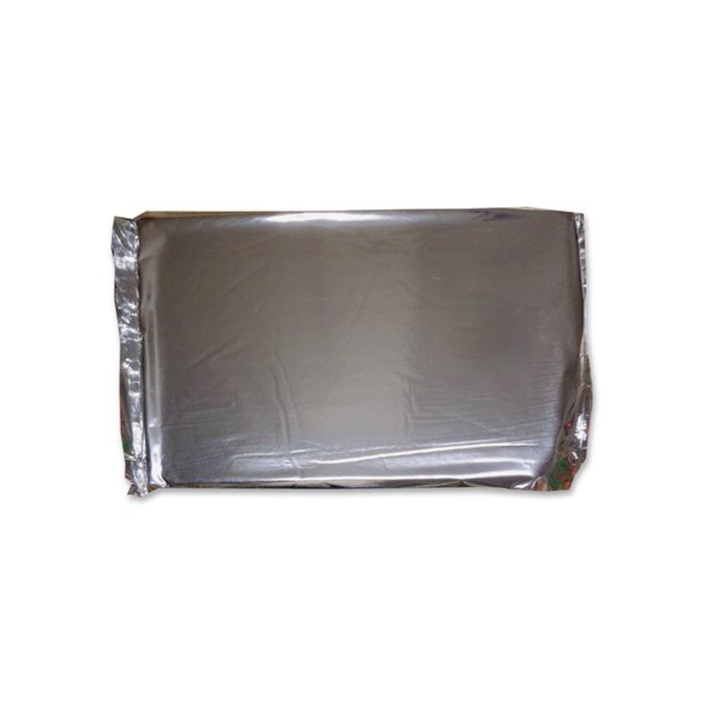 Kodiak Pack Insulated Padded Mailer, High-Density Foam, Zip Closure, 12 x 16, Silver, 25 Mailers. Picture 3