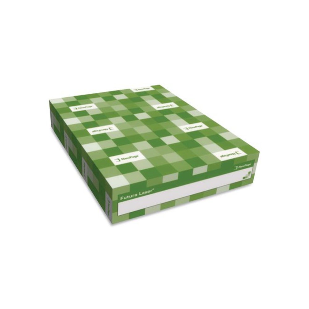 Premium Futura New Page Digital Cover Paper, 96 Bright, 80 lb Bond Weight, 8.5 x 11, White, 1,500/Carton. Picture 2