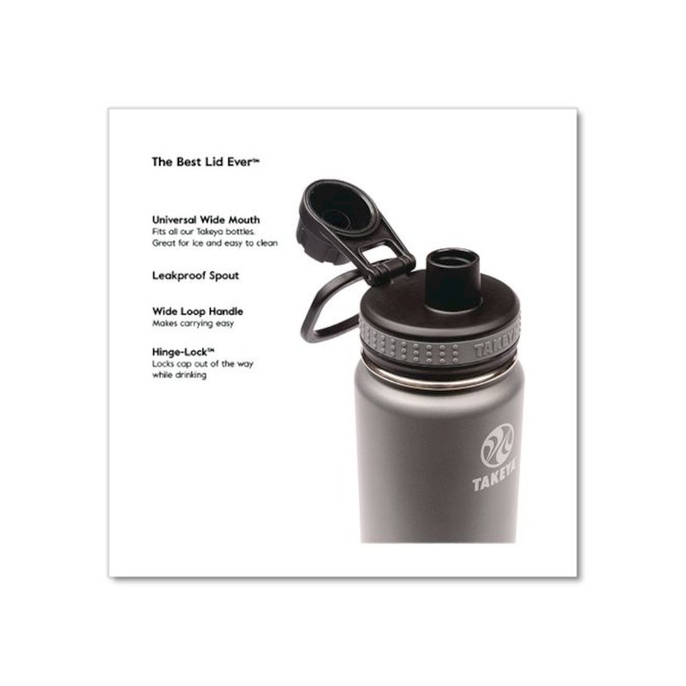 Originals Stainless Steel Vacuum Insulated Water Bottle, 24 oz, Graphite. Picture 4