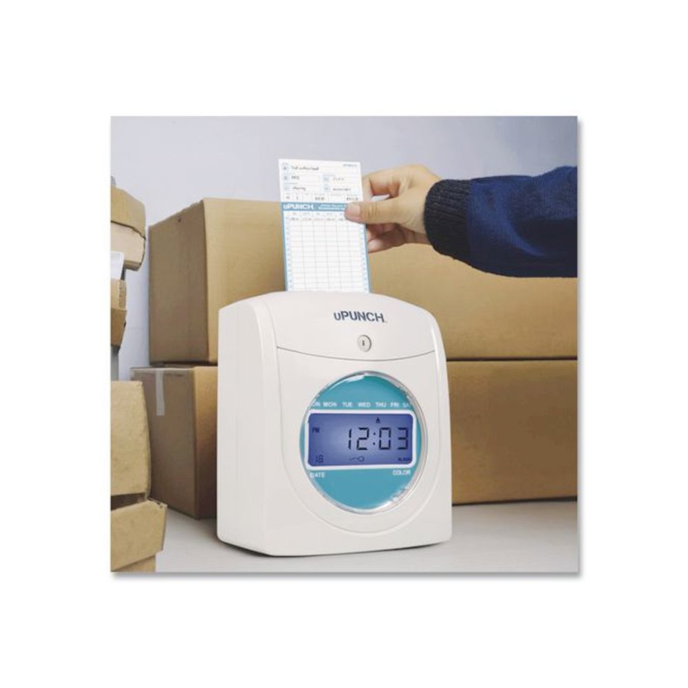 Pay-to-Punch Time Card for SB1200 Time Clock, Two Sides, 3.38 x 7.38, 100/Pack. Picture 5
