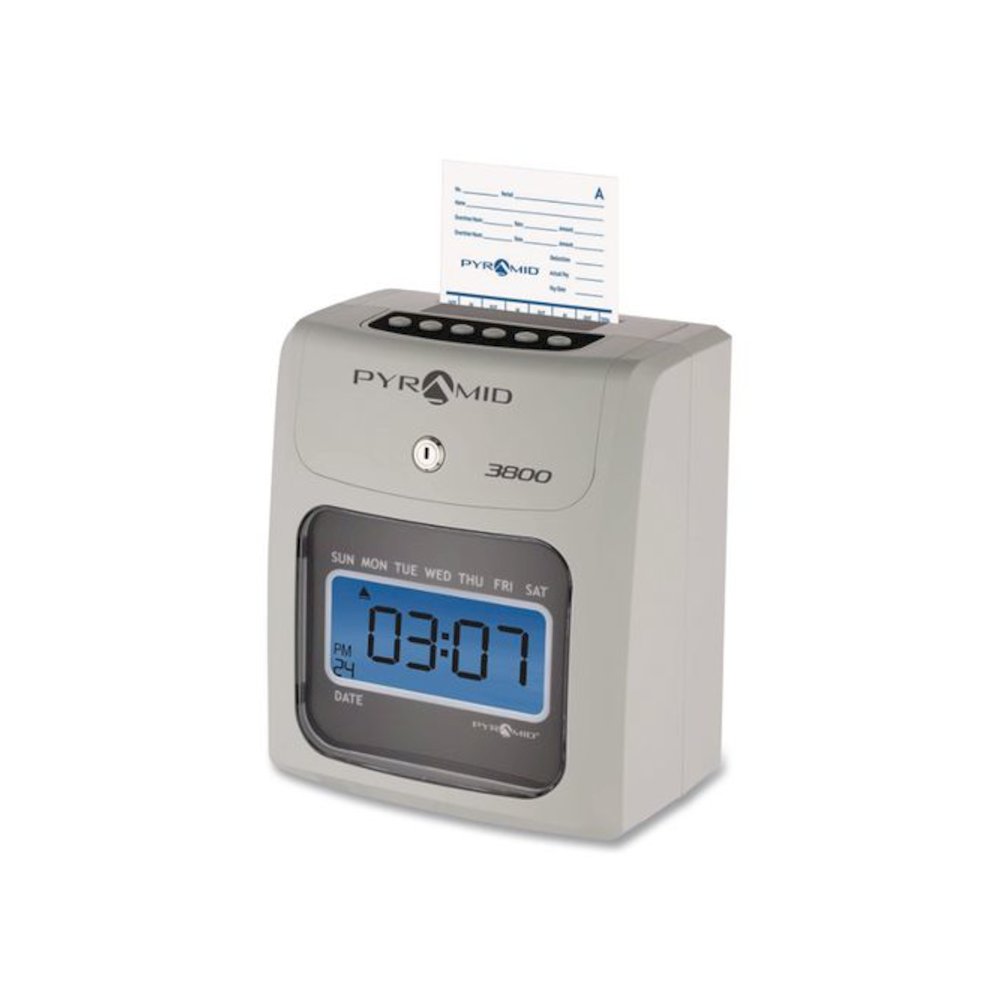 Time Clock Cards for 3800 Time Clock, 100/Pack. Picture 3