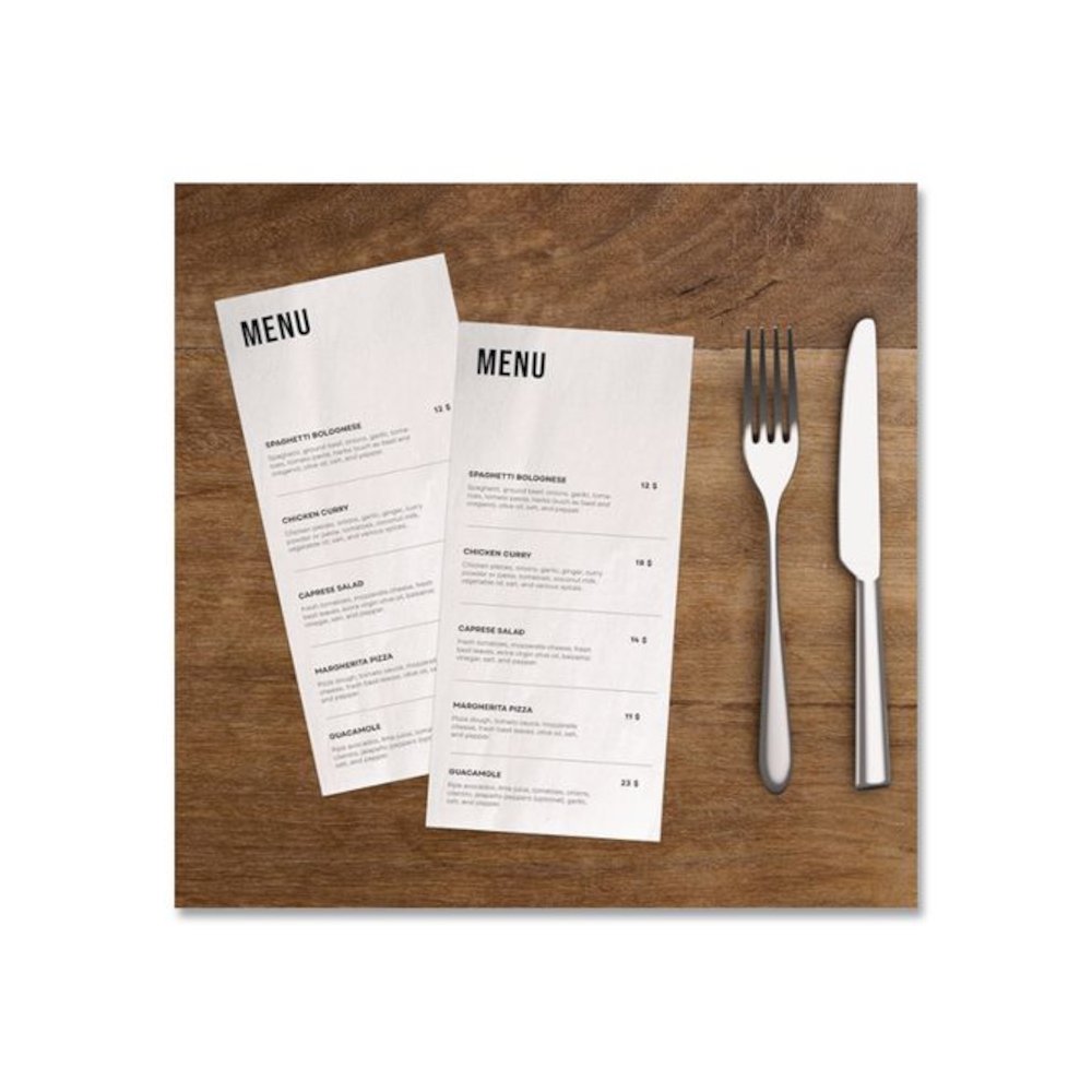 Perforated Paper, 92 Bright, Perforated 4.25" from Left, 8.5 x 11, White, 500 Sheets/Ream, 5 Reams/Carton. Picture 3