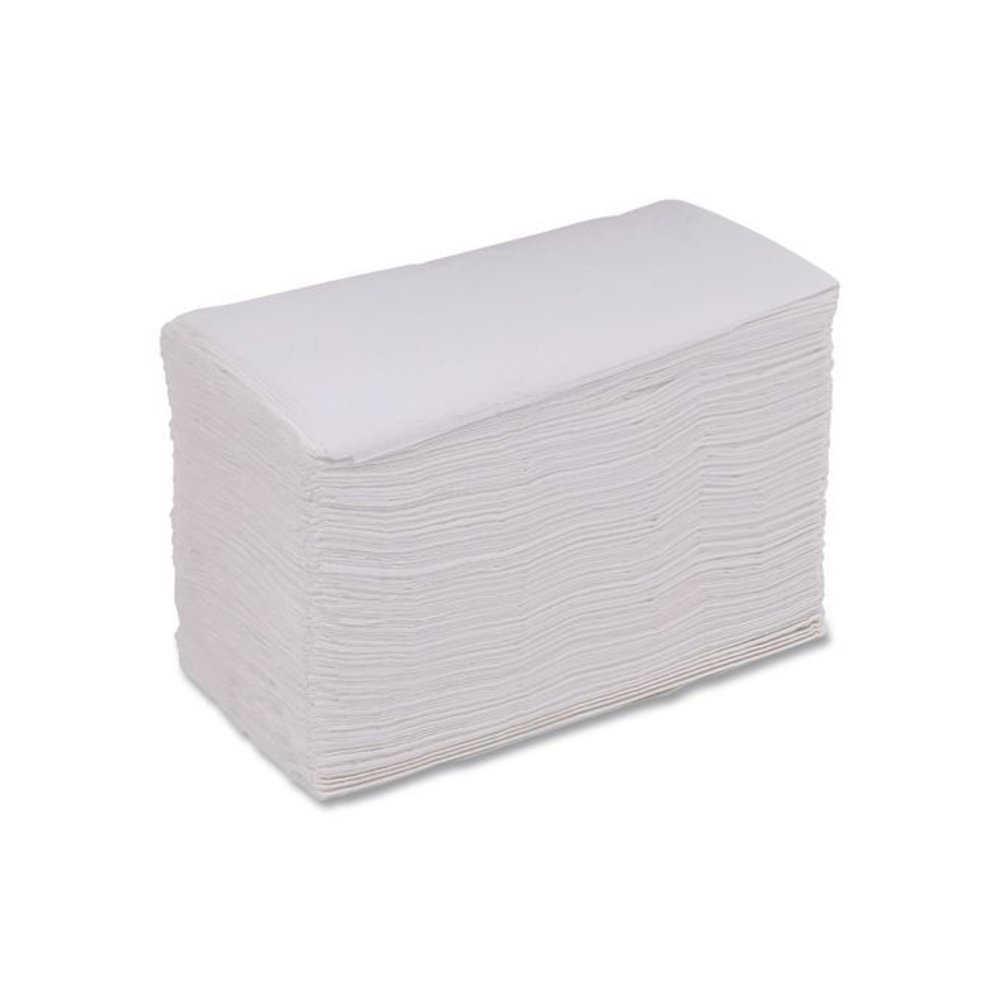 Guest Towels, 1-Ply, 12 x 17, White, 100/Pack, 5 Packs/Carton. Picture 5
