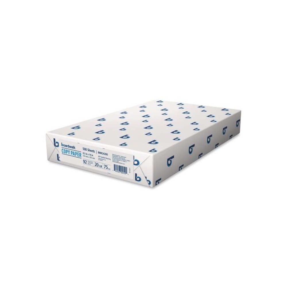 Legal Size Copy Paper, 92 Bright, 20 lb Bond Weight, 8.5 x 14, White, 500 Sheets/Ream, 10 Reams/Carton. Picture 3