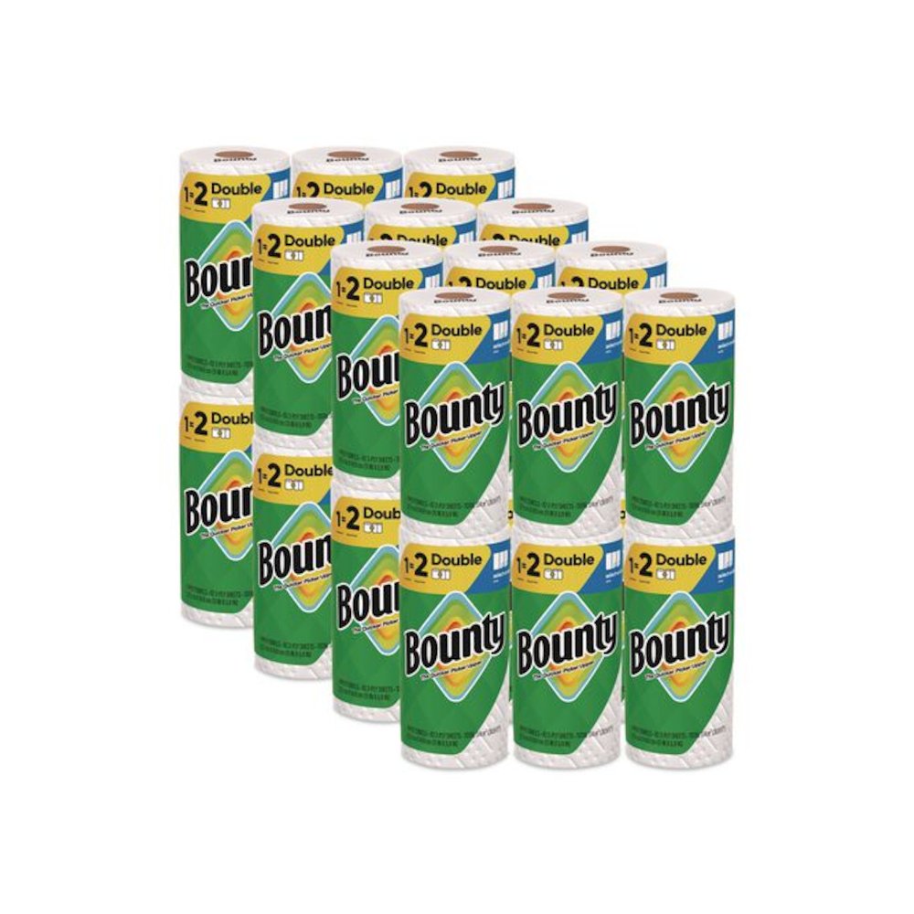 Select-a-Size Kitchen Roll Paper Towels, 2-Ply, 5.9 x 11, White, 82 Sheets/Double Roll, 24 Rolls/Carton. Picture 1